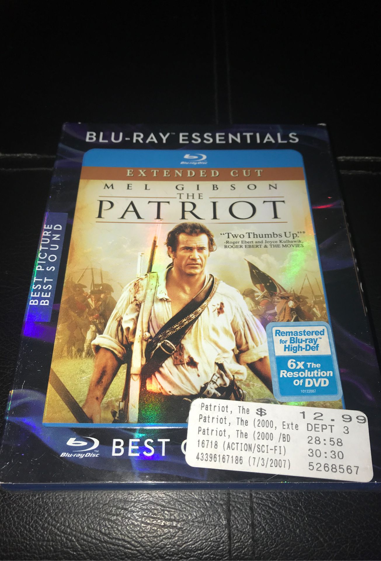 The Patriot Blu-ray brand new