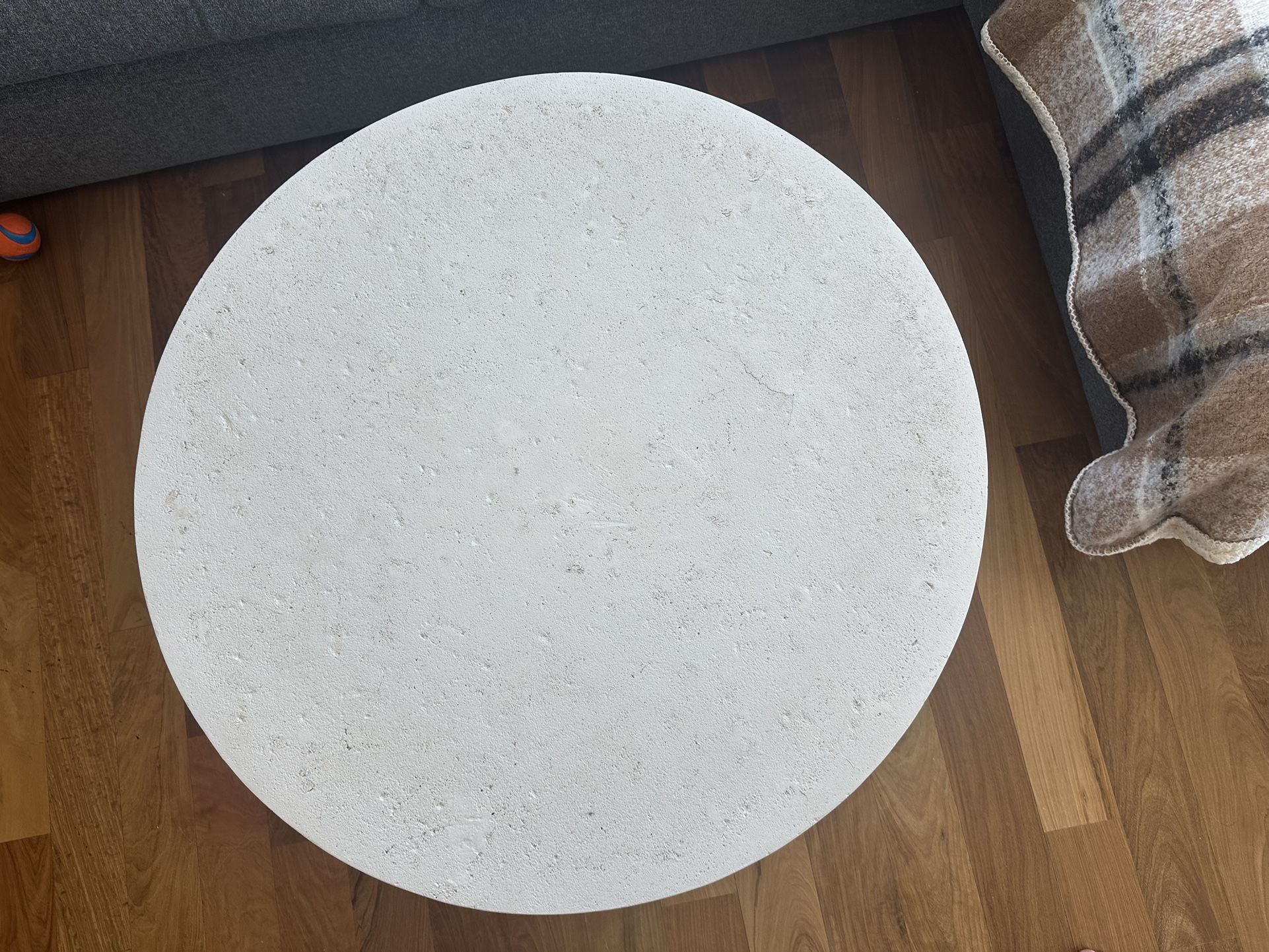 West Elm Faux Stone Coffee Table