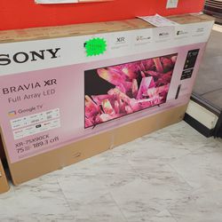 Sony 75 Inch 4K TV 120Hz | $50 Down And Take It Home!