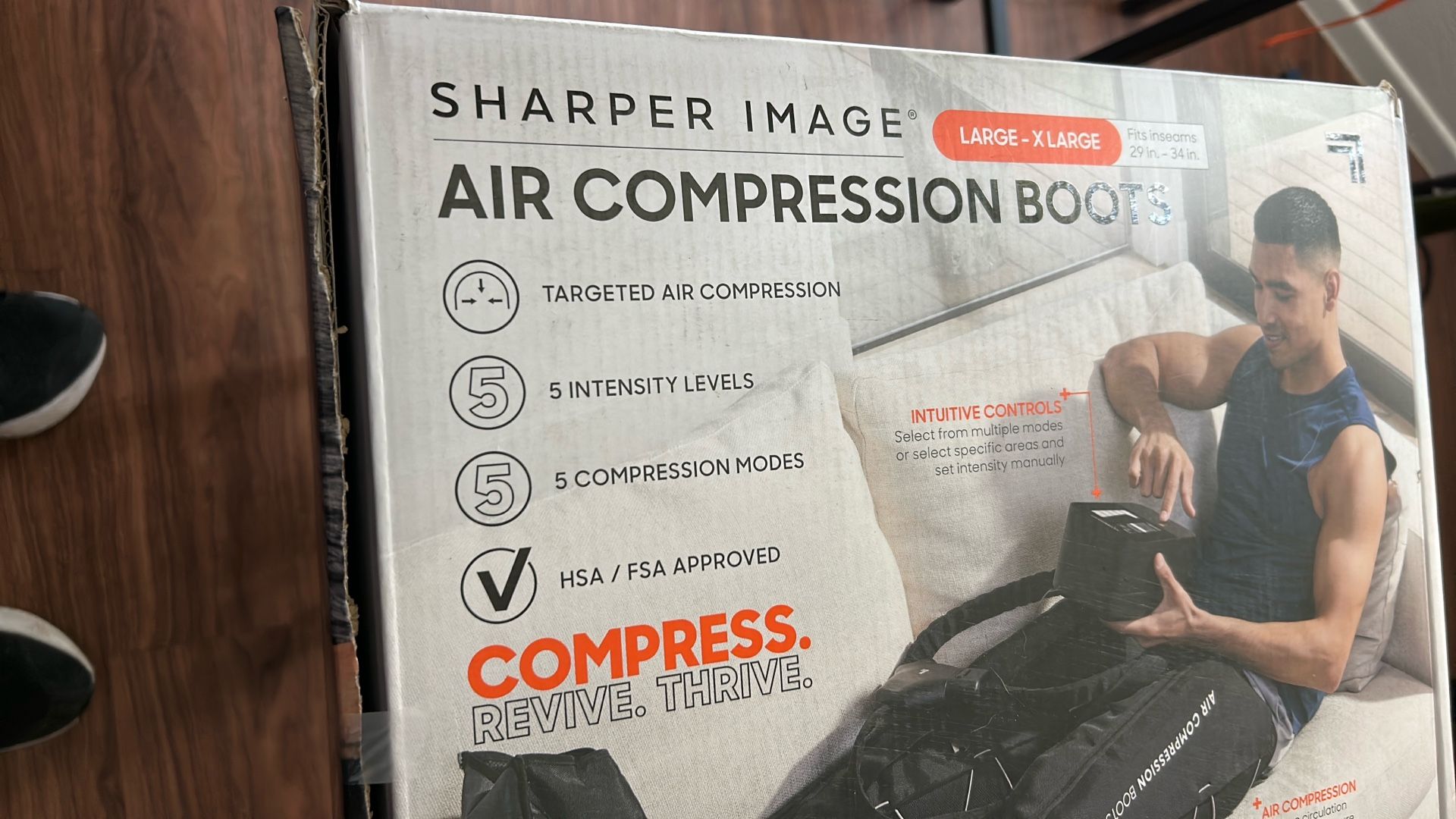 Air Compression Boots
