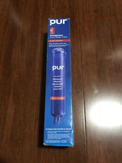 Pur push down refrigerator and ice maker filter