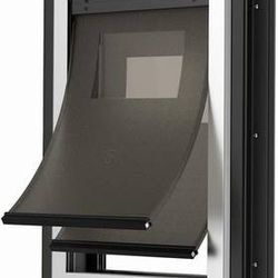 Sammak Large Doggy Door Steel Frame Double Flaps Dog Pet Cat Door