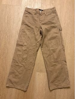 RSQ straight brown carpenter pants size 16 boys