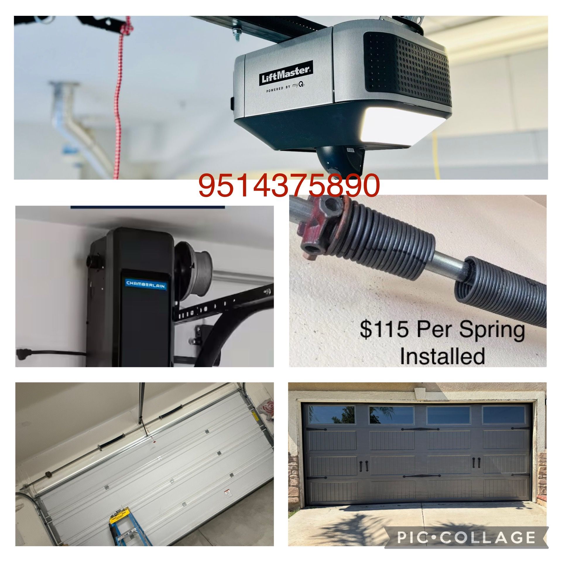 Garage Door & Spring