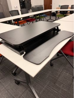 Desk top extension desk converter  42”