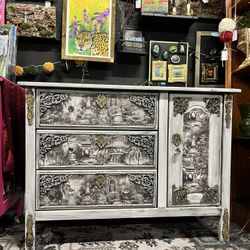 Rococo-Inspired Dresser/Buffet