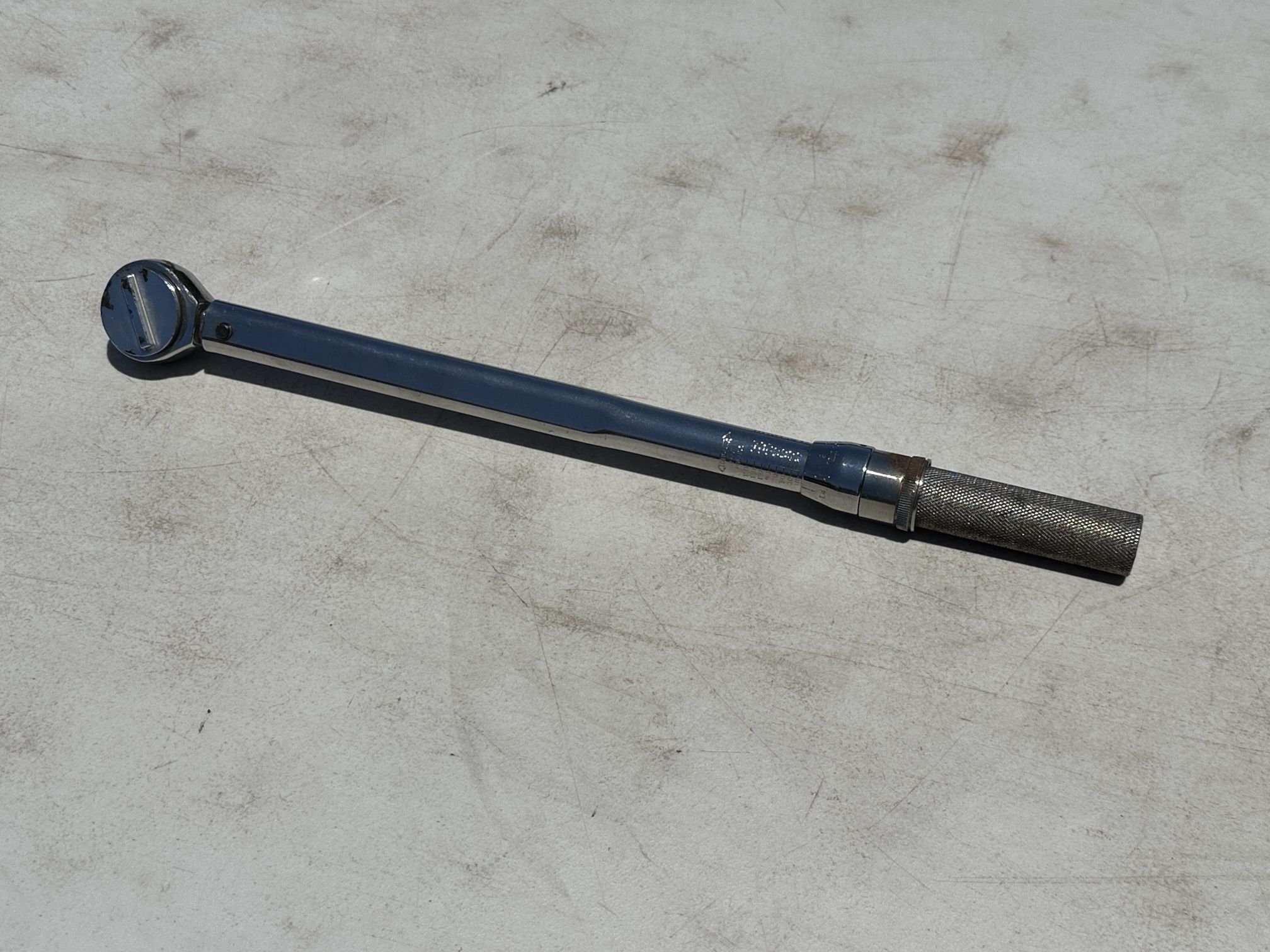 Utica 1/2” 150 Lb Torque Wrench - Made In USA