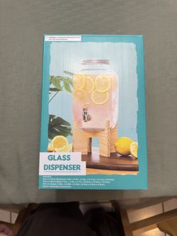 Glass Drink Dispenser
