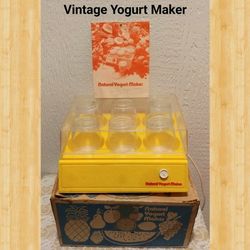 VINTAGE NATURAL YOGURT MAKER
