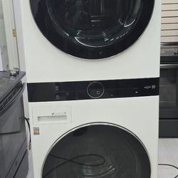 Lg Washing Machine And Gas Dryer Tower