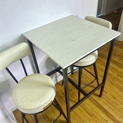 New bar height Table And chair set