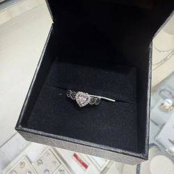 Black And White Diamond Ring 