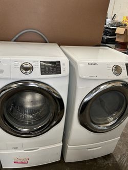 Samsung Front Load Washer And Dryer Set 