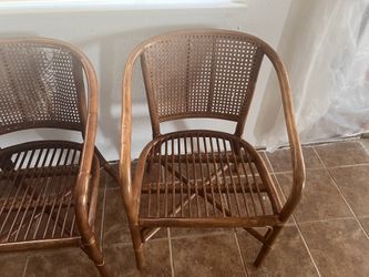 Vintage Rattan Cane Chair