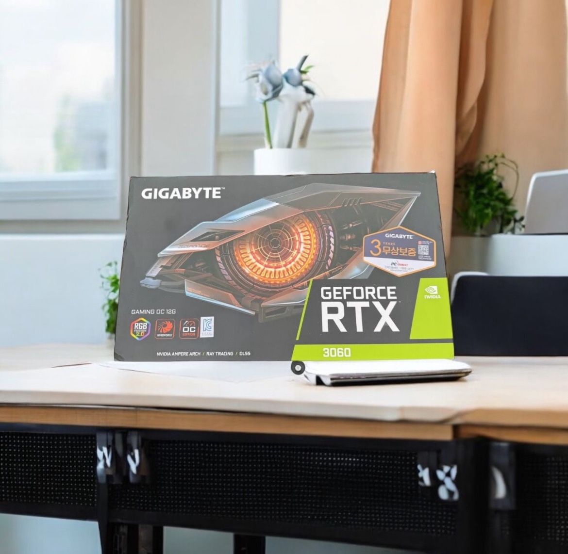 6468931 Gigabyte Nvidia RTX 3060 12gb GDDR6 graphics card