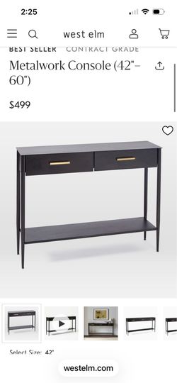 West Elm Entry Table