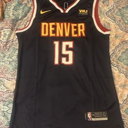 Denver Nuggets #15 Blue Jokic Jersey Sz Large