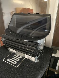 BMW car parts radio navigation system
