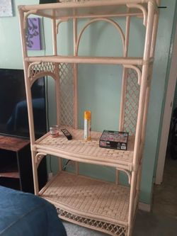 Vintage Bohemian bookcase