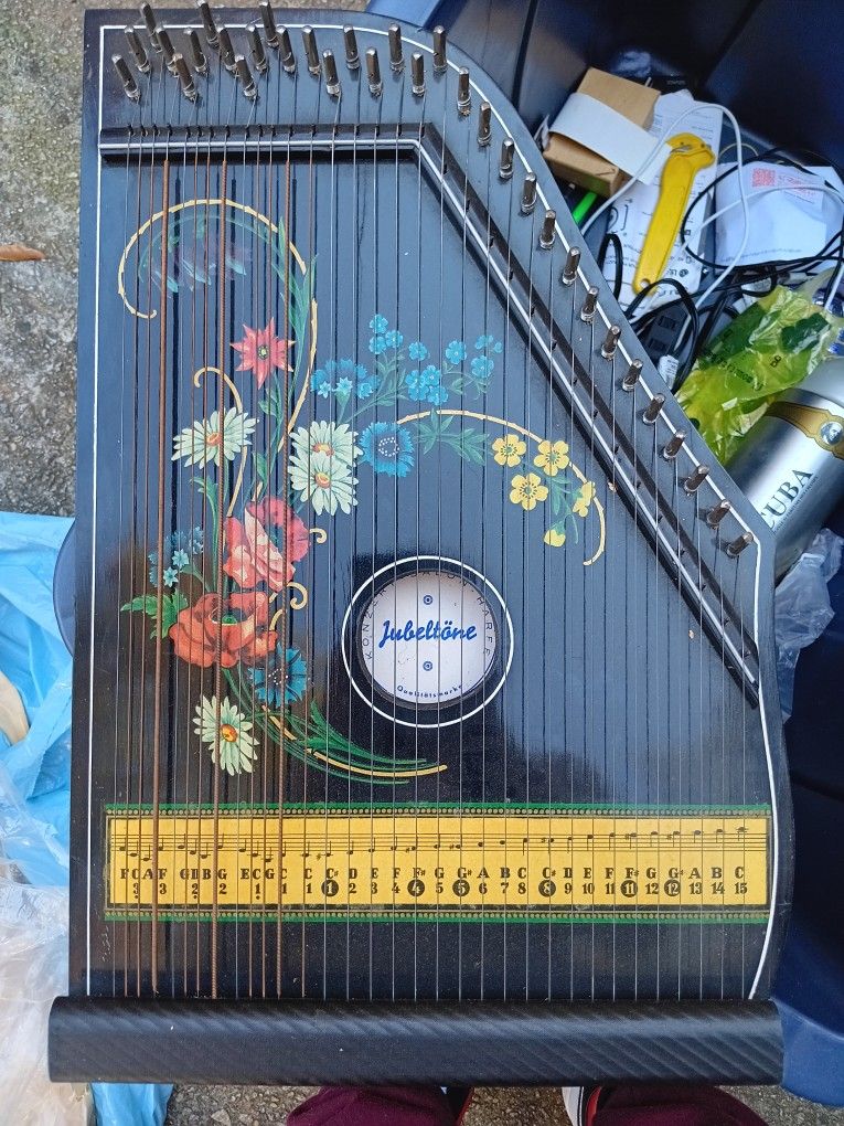 Vintage Antique Jubeltone Zither