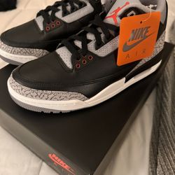 Jordan 3 Black Cement
