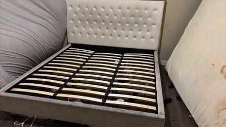 Off white Bed Frame