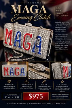 Beautiful MAGA evening Clutch