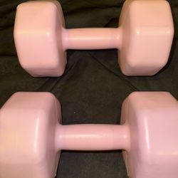 Set Of Pink Weights