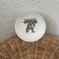Vintage Teenage Mutant Ninja Turtles Bowl 