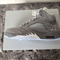 Jordan 5 wolf gray