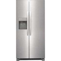 Side by Side Refrigerator in Stainless Steel