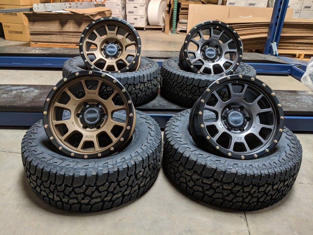 RRW RR5-V 17" BRONZE WHEELS 32" 33" TIRES COMBO TACOMA 4RUNNER GX470 RANGER