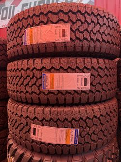 315/70/17 Goodyear RT, TENEMOS TODAS LAS MEDIDAS, TAMBIÉN LEVANTAMOS TROCAS.  Best prices in town.   Kumho Goodyear Bridgestone Toyo Pirelli Michelin