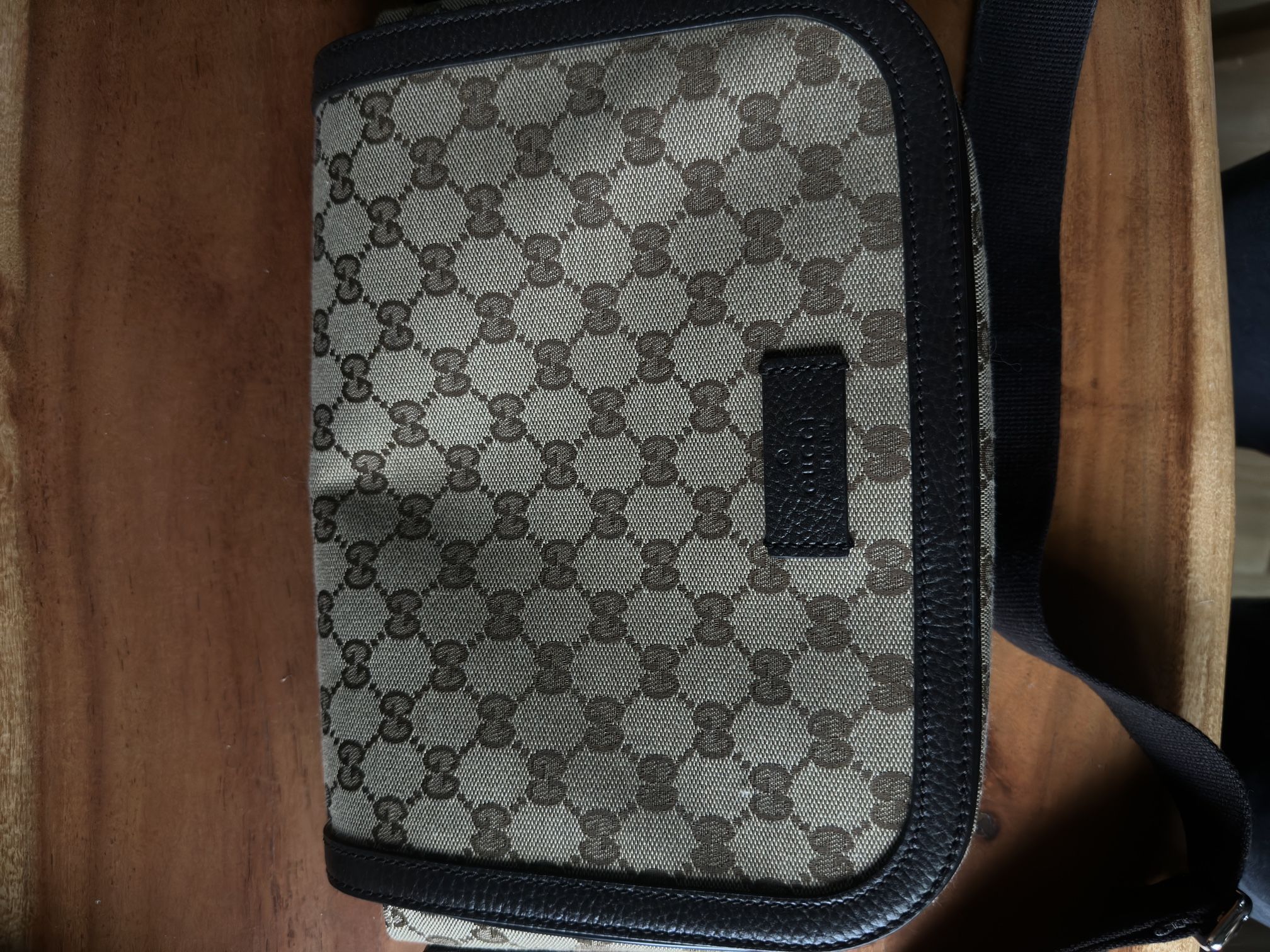 Gucci GG Canvas Messenger Bag