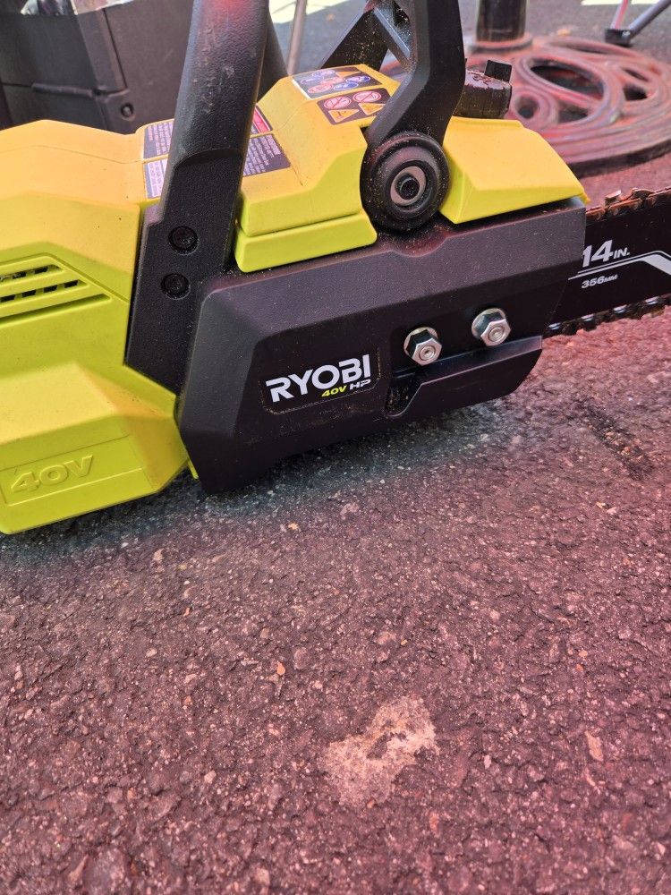 Ryobi 40v Chainsaw..Hp...Brussels....only Tool..no Battery