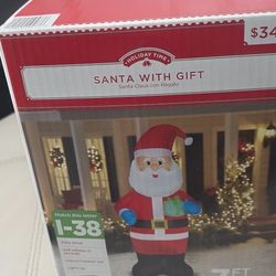 Christmas Blow Up Santa 