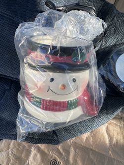 Scentsy Bluster Snowman Holiday 