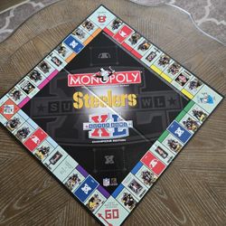 PITTSBURGH STEELERS  Superbowl  XL Champions Edition Monopoly Board Game