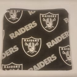 Handmade Raiders Makeup Bag