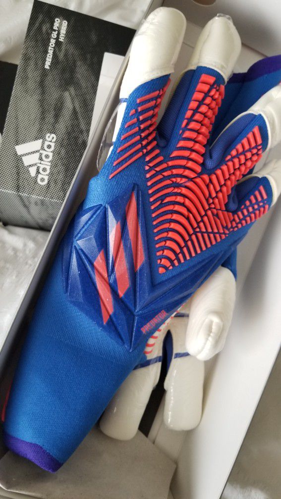 New Adidas Predator GL Pro Hybrid  Goalie Gloves Size 8