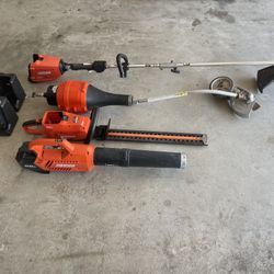Echo 58V Lithium Battery Powered Set