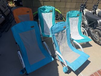 Camping chair, beach chair. Brand new. 10 dollars each. 40 dollars for all 5.