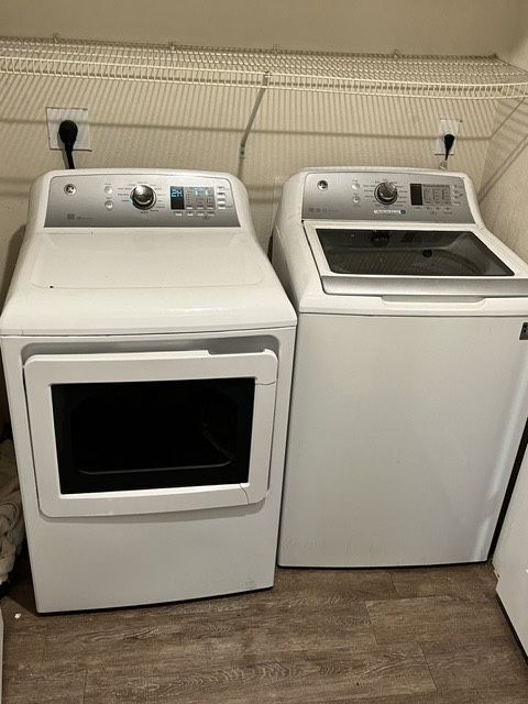 Ge “smart Washer And Dryer Matching Set With Amazon Alexa