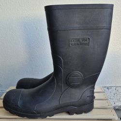 Steel Toe Boots Size 13
