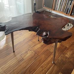 Live Edge Wood Coffee Table