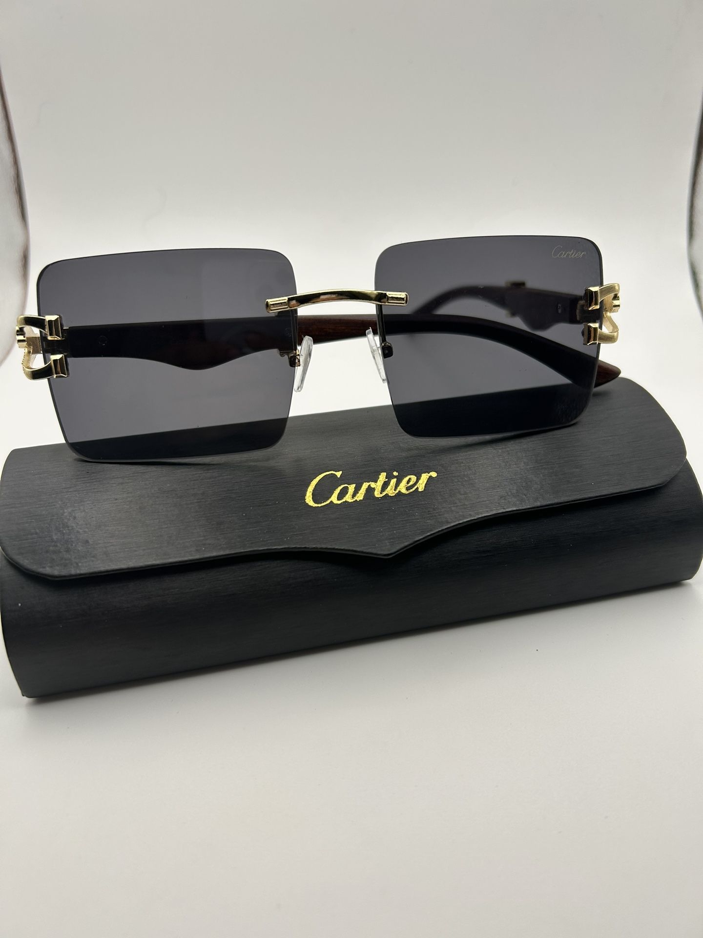 *OFFERS* Mens Cartier Wood Glasses