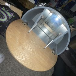 wall makeup vanity with storage