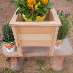 Home Crafted Cedar Planter Box Mad To Order