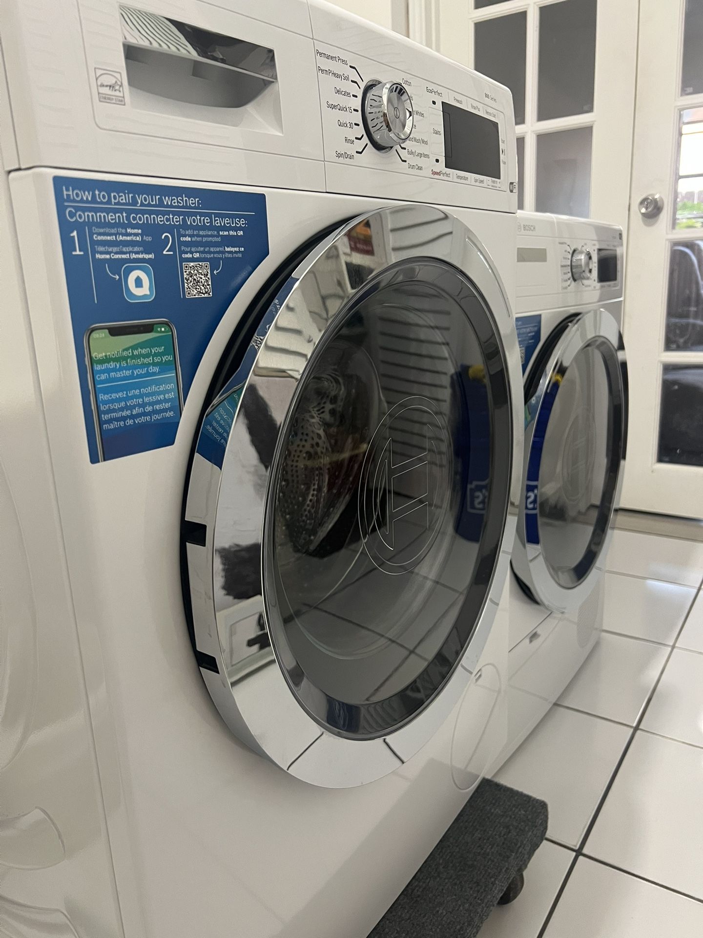 Bosch 800 Series Washer & Dryer