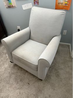 Pottery Barn Kids Grey Rocking Chair